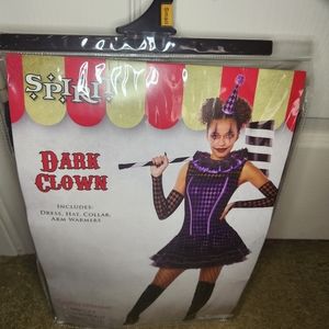 Purple and Black Dark Clown Costume small